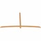 Ekena Millwork Bellingham Timber Gable Bracket, Western Red Cedar, 108"W x 58"H x 1 1/2"D x 3 1/2"F, 13/12 Pitch GBW108X58X0204BEL00SWR - alternate 2